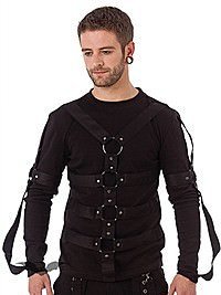 Bondageshirt mit 4 Ringen