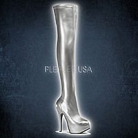 Bordello TEEZE-3000 Silber Kunstleder