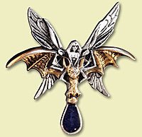 Briar Engel Fledermaus-Reiterin