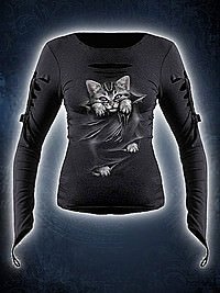 Bright Eyes Girlie Longsleeve SPIRAL