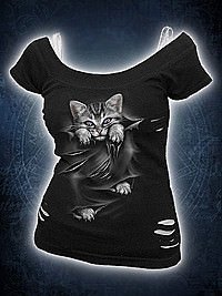 Bright Eyes Girlie Shirt SPIRAL