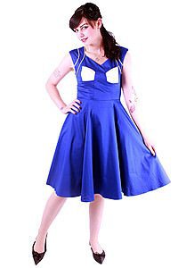 Canvas Bow Matrosenkleid