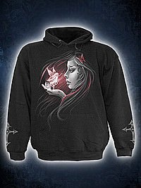 Companion Kapuzensweat schwarz SPIRAL