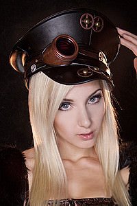 Copper Mining Steampunk Officers Hat