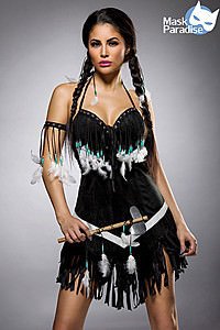 Dancing Squaw Komplettset black/white