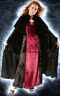 Dark Cape Umhang, Samt