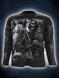 Death-Rider Longsleeve schwarz SPIRAL