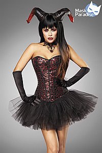 Devil Lady schwarz/rot