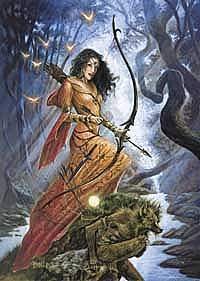 Diana Postkarte