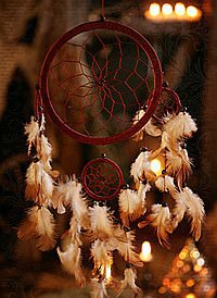 Dreamcatcher 17cm vierfach