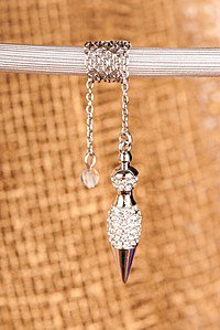 Elfenpendel mit Kristall