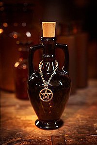 Elixierflasche Amphore mit Korken