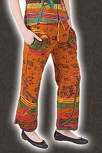 Yoga Ethnic Hose Baumwolle