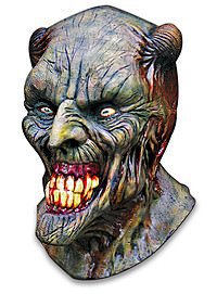Feuerteufel Latex Maske