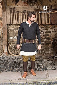 Fischgr�ttunika Tyr Schwarz Grau