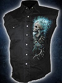 Flaming Spine Workerhemd SPIRAL