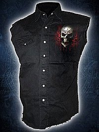 Game Over �rmelloses Vintage Workshirt SPIRAL