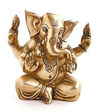 Ganesha sitzend, 14,5 cm 