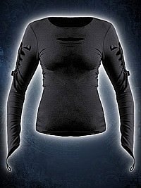 Girlie Longsleeve unbedruckt SPIRAL