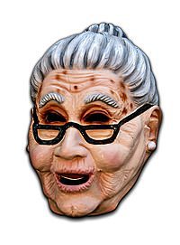 Gro�mutter Latex Maske