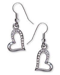 Herzen Herzen-Ohrringe