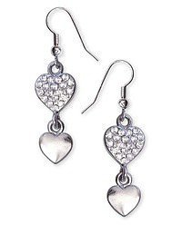 Herzen Herzen-Ohrringe