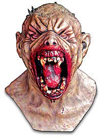 H�llenkreatur Latex Maske