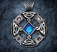 Keltisches Kreuz Nordische Lichter