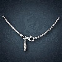 Kette Snake Chain Silver, 55 cm