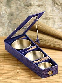 Klangschalen Dreier-Set