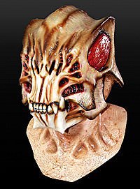 Knochenechse Latex Maske