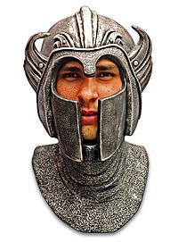 Kriegerhelm aus Latex Latex Maske