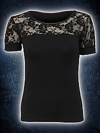 Kurzarmshirt Rosennetz SPIRAL