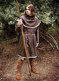 Lang�rmlige Tunika mit Bord�re