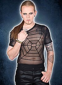 Lovesect Spider Shirt Chiffon Black