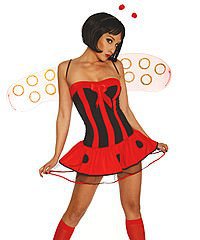 Marienk�ferkost�m mit Fl�geln