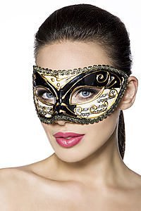 Maske schwarz