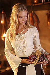 Mittelalter Bluse Melyna