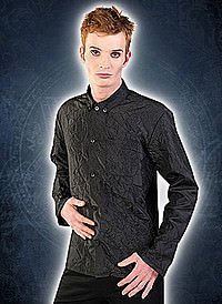 mode wichtig Classic Shirt Crush Satin Black