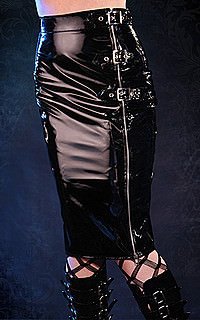 Natalie Zip Skirt Lack