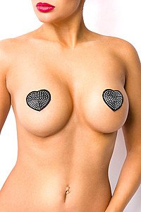 Nippel-Patches schwarz