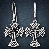 Ohrh�nger Celtic Cross Silber