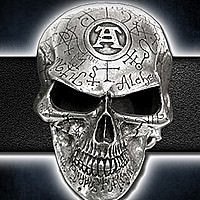 Omega Skull G�rtelschnalle