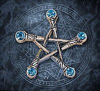 Pentagramm der Schwerter 