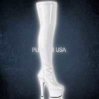 Pleaser ADORE-3000 Stretch Lack Weiss