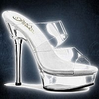 Pleaser ALLURE-602 Klar