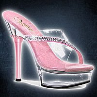 Pleaser ALLURE-603 Pink-Klar