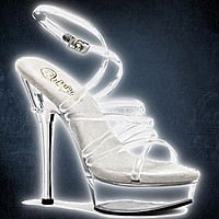 Pleaser ALLURE-606 Klar