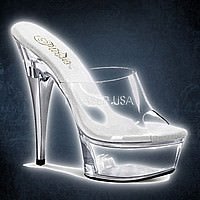 Pleaser CAPTIVA-601 Klar