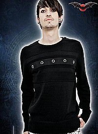 Pullover mit Rei�verschl�ssen